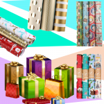 Unique Colorful Christmas Wrapping Paper, Roll UK 2023/ 2024, Gift Boxes Papers. 13 Best Christmas Wrapping Papers, Holiday Gift Wrap UK.