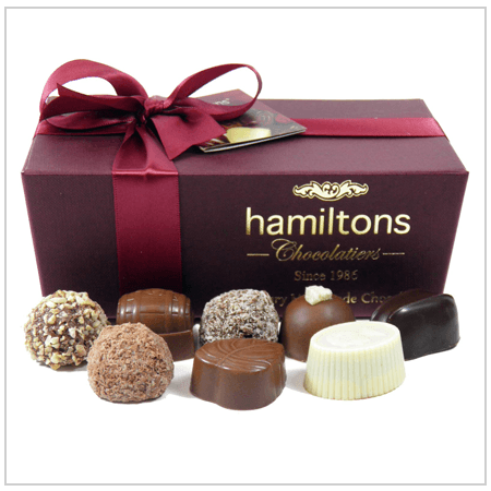 Hamiltons Luxury Belgian Ballotin Chocolate Gift Box UK 2023/ 2024