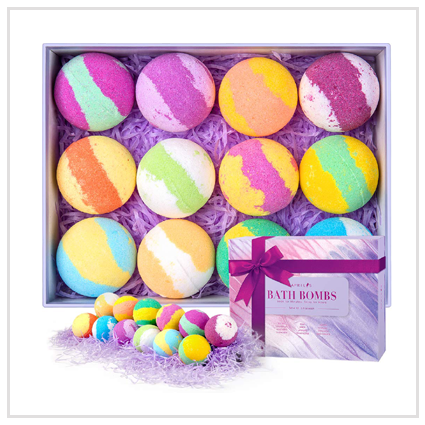 Bath Bombs Gift - Galentine’s Day gift for Her 2020 UK