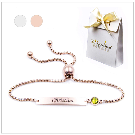 Personalized Birthstone Bracelets - Mother's Day Gifts UK 2022
