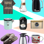 New Gifts UK 2022/ 2023 for People Who Love coffee. We Select 90 Cool Gift Ideas for Coffee Lovers UK including Travel Mugs, and Coffee Maker. Fast Delivery in London UK.