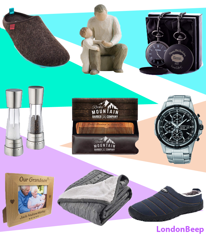 Amazing Gifts 2023/ 2024 selection of Grandfathers, Grandpa, Granddads. 99 Gifts for him 2023/ 2024 in London, UK. Buy the perfect Present for Grandad that will make his day.