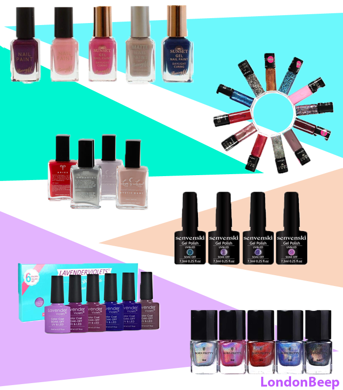 Perfect Gift Ideas for Female Friend, Mums, Sisters, Girlfriend, Wife. Nail Polish Gift Sets UK 2023 London. Holiday Nail Color Sets.