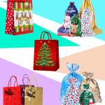 Small, Large Christmas Bags for Gifts, Christmas Gift Bags Ideas, Holiday Gift Wrap Bags, Christmas Gift Bags 2023 UK, London. Great Designs.