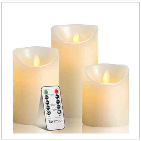 Biyanuo LED Candles 2021 UK Christmas