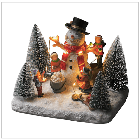 Christmas Snowman scene ornament 2021 UK