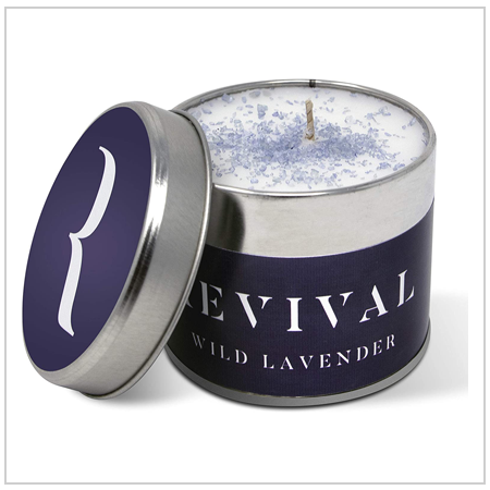 Revival Wild Lavender and Amber luxury vegan Candle UK 2022