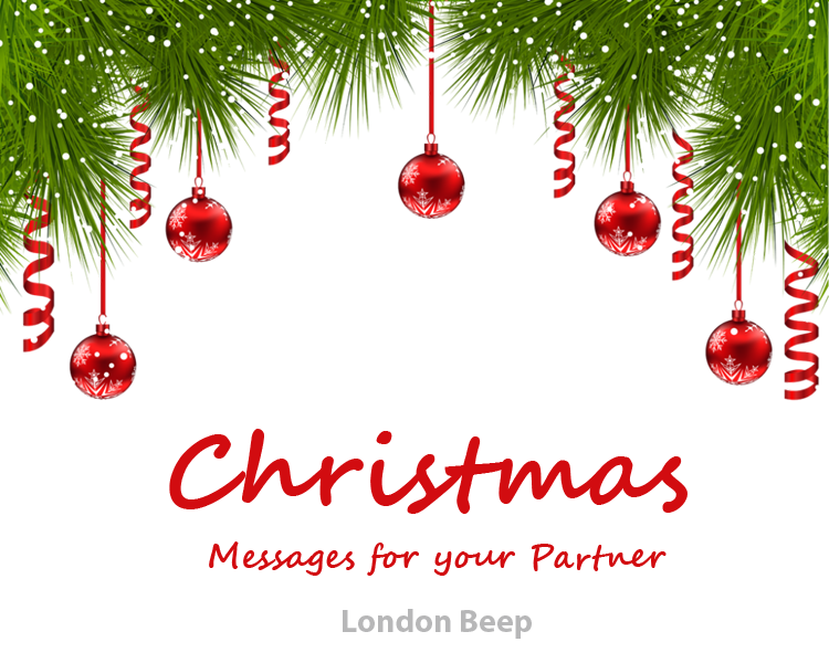 Christmas Messages for your Partner UK 2023/ 2024