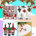 12 Best Reusable Christmas Decorations UK 2023/ 2024: Holiday Décor. New and Reusable Christmas Decorations for Home Indoor, Outdoor.